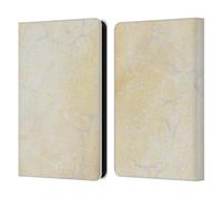 Head Case Designs Officially Licensed Suzan Lind Yellow Pastel Marble Leather Wallet Case Compatible With Amazon Kindle 11th Gen (2024)