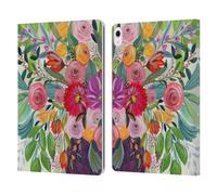 Head Case Designs Officially Licensed Suzanne Allard Hope Blooms Floral Graphics Leather Wallet Case Compatible With Apple iPad Air 13 2024/2025