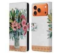 Head Case Designs Officially Licensed Suzanne Allard Magnolia Surrender Floral Graphics Leather Wallet Case Compatible With Apple iPhone 17 Pro Max