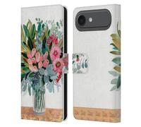Head Case Designs Officially Licensed Suzanne Allard Magnolia Surrender Floral Graphics Leather Wallet Case Compatible With Apple iPhone 17 Air