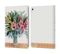 Head Case Designs Officially Licensed Suzanne Allard Magnolia Surrender Floral Graphics Leather Wallet Case Compatible With Apple iPad Air 13 2024/2025