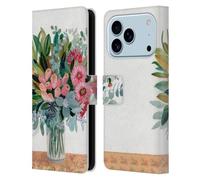 Head Case Designs Officially Licensed Suzanne Allard Magnolia Surrender Floral Graphics Leather Wallet Case Compatible With Apple iPhone 17 Pro