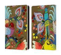 Head Case Designs Officially Licensed Sylvie Demers Allure Floral Leather Wallet Case Compatible With Kindle Paperwhite 5 (2021)