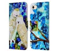 Head Case Designs Officially Licensed Sylvie Demers Owls Birds 3 Leather Wallet Case Compatible With Apple iPhone 7/8 / SE 2020 & 2022