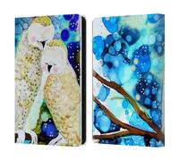Head Case Designs Officially Licensed Sylvie Demers Owls Birds 3 Leather Wallet Case Compatible With Kindle Paperwhite 5 (2021)