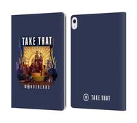 Head Case Designs Officially Licensed Take That Album Cover Wonderland Leather Wallet Case Compatible With Apple iPad Air 13 2024/2025
