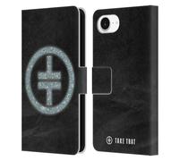 Head Case Designs Officially Licensed Take That Diamante Wonderland Leather Wallet Case Compatible With Apple iPhone 16e