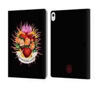 Head Case Designs Officially Licensed Take That Heart Wonderland Leather Wallet Case Compatible With Apple iPad Air 13 2024/2025