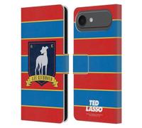 Head Case Designs Officially Licensed Ted Lasso A.F.C Richmond Stripes Season 1 Graphics Leather Wallet Case Compatible With Apple iPhone 17 Air