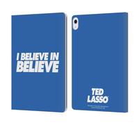 Head Case Designs Officially Licensed Ted Lasso I Believe In Believe Season 1 Graphics Leather Wallet Case Compatible With Apple iPad Air 13 2024/2025