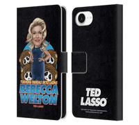 Head Case Designs Officially Licensed Ted Lasso Rebecca Welton Season 3 Bobbleheads Leather Wallet Case Compatible With Apple iPhone 16e