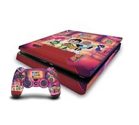 Head Case Designs Officially Licensed Teen Titans Go! To The Movies Key Art Graphics Vinyl Sticker Gaming Skin Decal Compatible With Sony PlayStation 4 PS4 Slim Console and DualShock 4 Controller