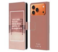 Head Case Designs Officially Licensed The 1975 I Like It When You Sleep Songs Leather Wallet Case Compatible With Apple iPhone 17 Pro Max