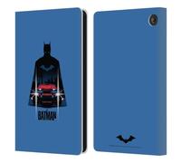 Head Case Designs Officially Licensed The Batman Batmobile Graphics Leather Wallet Case Compatible With Amazon Fire 7 2022