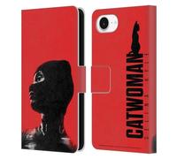 Head Case Designs Officially Licensed The Batman Catwoman Neo-Noir Graphics Leather Wallet Case Compatible With Apple iPhone 16e