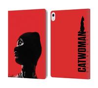 Head Case Designs Officially Licensed The Batman Catwoman Neo-Noir Graphics Leather Wallet Case Compatible With Apple iPad Air 13 2024/2025