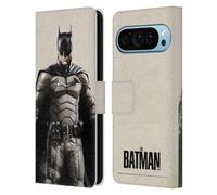 Head Case Designs Officially Licensed The Batman Character Art Graphics Leather Wallet Case Compatible With Google Pixel 9 / Pixel 9 Pro