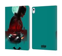 Head Case Designs Officially Licensed The Batman Gotham Batmobile Neo-Noir Graphics Leather Wallet Case Compatible With Apple iPad Air 13 2024/2025
