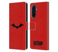 Head Case Designs Officially Licensed The Batman Logo Graphics Leather Wallet Case Compatible With Samsung Galaxy A17 4G / 5G