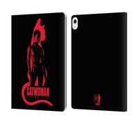 Head Case Designs Officially Licensed The Batman Selina Kyle Catwoman Neo-Noir Graphics Leather Wallet Case Compatible With Apple iPad Air 13 2024/2025