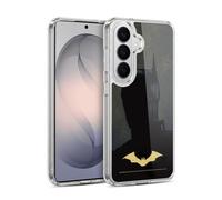 Head Case Designs Officially Licensed The Batman Silhouette Gold Logo Neo-Noir Graphics Gel Case [Military Grade Protection] Compatible with Samsung Galaxy S26 Plus and Compatible with MagSafe