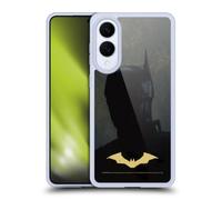 Head Case Designs Officially Licensed The Batman Silhouette Gold Logo Neo-Noir Graphics Gel Case [Military Grade Protection] Compatible With Samsung Galaxy S25 Edge