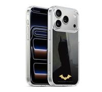 Head Case Designs Officially Licensed The Batman Silhouette Gold Logo Neo-Noir Graphics Gel Case [Military Grade Protection] Compatible with Apple iPhone 17 Pro and Compatible with MagSafe
