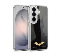 Head Case Designs Officially Licensed The Batman Silhouette Gold Logo Neo-Noir Graphics Gel Case [Military Grade Protection] Compatible with Samsung Galaxy S26 and Compatible with MagSafe