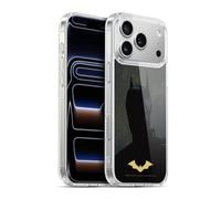 Head Case Designs Officially Licensed The Batman Silhouette Gold Logo Neo-Noir Graphics Gel Case [Military Grade Protection] Compatible with Apple iPhone 17 Pro Max and Compatible with MagSafe