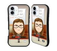 Head Case Designs Officially Licensed The Big Bang Theory Amy Character Art Hybrid Case Compatible With Apple iPhone 16 Plus