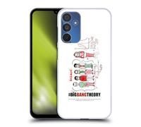 Head Case Designs Officially Licensed The Big Bang Theory Doodle Group Graphics Arts 2 Hard Back Case Compatible With Samsung Galaxy A15