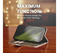 Head Case Designs Officially Licensed The Big Bang Theory Physics Bazinga Leather Wallet Case Compatible With Apple iPhone 16e