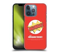 Head Case Designs Officially Licensed The Big Bang Theory Pop Art Bazinga Hard Back Case Compatible With Apple iPhone 13 Pro