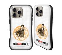 Head Case Designs Officially Licensed The Big Bang Theory Raj Character Attributes Hybrid Case Compatible With Apple iPhone 16 Pro