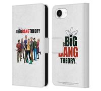 Head Case Designs Officially Licensed The Big Bang Theory Season 10 Key Art Leather Wallet Case Compatible With Apple iPhone 16e