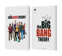Head Case Designs Officially Licensed The Big Bang Theory Season 10 Key Art Leather Wallet Case Compatible With Apple iPad Air 11 2020/2022/2024/2025