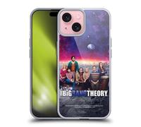 Head Case Designs Officially Licensed The Big Bang Theory Season 11 A Key Art Gel Case [Military Grade Protection] Compatible with Apple iPhone 15 and Compatible with MagSafe
