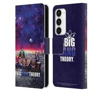 Head Case Designs Officially Licensed The Big Bang Theory Season 11 A Key Art Leather Wallet Case Compatible With Samsung Galaxy S23 5G