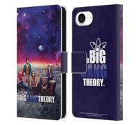 Head Case Designs Officially Licensed The Big Bang Theory Season 11 A Key Art Leather Wallet Case Compatible With Apple iPhone 16e