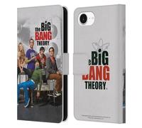 Head Case Designs Officially Licensed The Big Bang Theory Season 3 Key Art Leather Wallet Case Compatible With Apple iPhone 16e