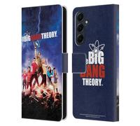 Head Case Designs Officially Licensed The Big Bang Theory Season 5 Key Art Leather Wallet Case Compatible With Samsung Galaxy A55 5G