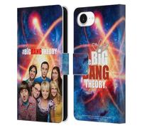 Head Case Designs Officially Licensed The Big Bang Theory Season 8 Key Art Leather Wallet Case Compatible With Apple iPhone 16e