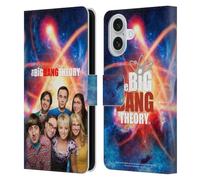 Head Case Designs Officially Licensed The Big Bang Theory Season 8 Key Art Leather Wallet Case Compatible With Apple iPhone 16