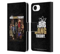 Head Case Designs Officially Licensed The Big Bang Theory Season 9 Key Art Leather Wallet Case Compatible With Apple iPhone 16e