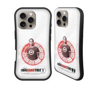 Head Case Designs Officially Licensed The Big Bang Theory Sheldon Character Attributes Hybrid Case Compatible With Apple iPhone 16 Pro