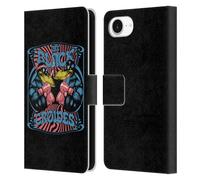 Head Case Designs Officially Licensed The Black Crowes Boxing Graphics Leather Wallet Case Compatible With Apple iPhone 16e