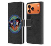 Head Case Designs Officially Licensed The Black Crowes Distressed Graphics Leather Wallet Case Compatible With Apple iPhone 17 Pro Max