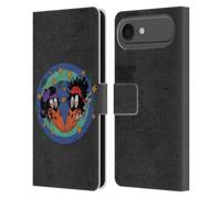 Head Case Designs Officially Licensed The Black Crowes Distressed Graphics Leather Wallet Case Compatible With Apple iPhone 17 Air