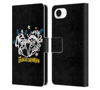Head Case Designs Officially Licensed The Black Crowes Heads Graphics Leather Wallet Case Compatible With Apple iPhone 16e