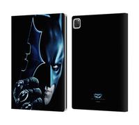 Head Case Designs Officially Licensed The Dark Knight Batman Batarang Key Art Leather Wallet Case Compatible With Apple iPad Pro 13 M4 2024